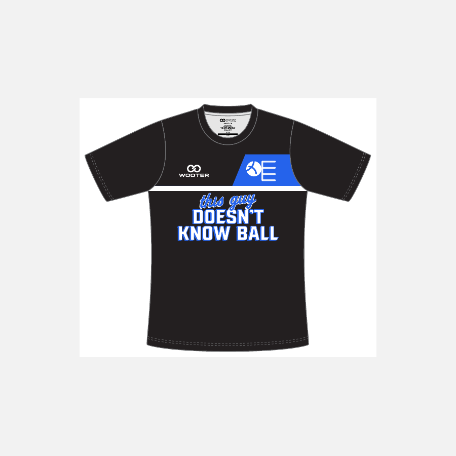 Doesn't Know Ball shirt prize